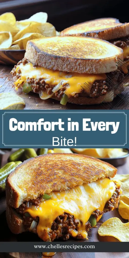 Indulge in the ultimate comfort food fusion with Sloppy Joe Grilled Cheese! This delicious recipe combines the savory goodness of classic Sloppy Joes with the melty charm of a grilled cheese sandwich. Perfect for family dinners or cozy nights in, each bite offers a delightful mix of flavors in a crispy, buttery exterior. Ready to elevate your meal? Click through to explore step-by-step instructions and enjoy a taste of nostalgia today!