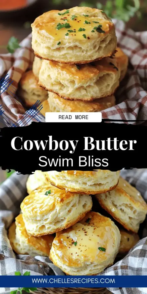 Indulge in the rich flavors of Cowboy Butter Swim Biscuits, a delightful comfort food that will elevate any mealtime! This easy-to-follow recipe combines savory garlic and onion powders with buttery goodness, creating moist and tender biscuits that are perfect for family gatherings or cozy dinners. Ready to impress your loved ones? Click through to explore the full recipe and learn how to whip up these mouthwatering biscuits today!