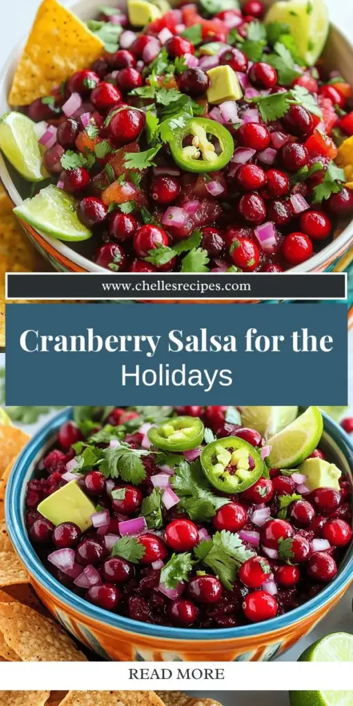 Experience a fresh and flavorful holiday with my perfect cranberry salsa recipe! This vibrant dip combines tart cranberries with zesty onions, sweet bell peppers, and a hint of jalapeño for an exciting twist. Ideal for festive gatherings or as a healthy snack, it's easy to make and packed with nutritional benefits. Dive into the recipe and discover tips for variations, pairings, and serving suggestions. Click through to explore all the delicious details!