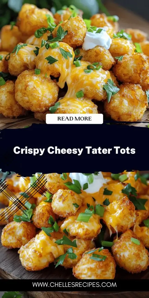 Indulge in the ultimate snack with air fryer cheesy tater tots! These crispy, golden bites are bursting with cheesy flavor and are easy to make at home. Discover simple steps, tasty variations, and fun serving ideas perfect for any occasion. Whether you're hosting a party or just craving a delicious treat, these tater tots have you covered. Click through to explore the full recipe and elevate your snack game today!