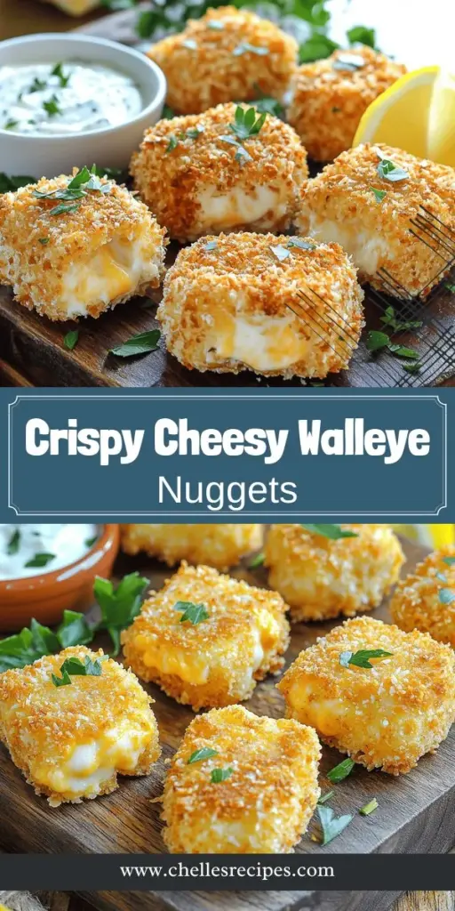 Indulge in the deliciousness of cheesy walleye nuggets with this easy and crispy recipe! Perfect for impressing guests or satisfying family cravings, these nuggets feature a delightful combination of flaky walleye and gooey cheese. Learn how to prepare them from scratch, avoid common cooking mistakes, and even explore fun variations. Click through to discover the full recipe and elevate your next meal with this tasty treat!