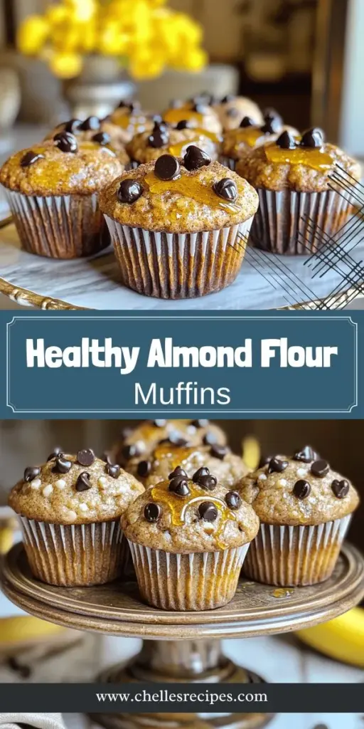 Craving a delicious and healthy treat? Try these almond flour banana muffins! This easy recipe uses ripe bananas, almond flour, and simple ingredients to create fluffy, gluten-free muffins that everyone will adore. You'll learn how to achieve perfect texture, flavor tips, and creative mix-ins to customize your muffins. Bake a batch today and enjoy a nutritious snack or breakfast option the whole family will love! Click through for the full recipe!