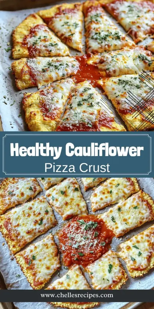 Elevate your pizza night with a delicious cauliflower pizza crust that's both healthy and easy to make! This nutritious alternative is perfect for all diets, including keto and gluten-free. Discover essential tips, step-by-step instructions, and creative topping ideas in our guide. Say goodbye to guilt and hello to flavor! Click through to explore the full recipe and get ready to impress your family with this tasty twist on a classic favorite.