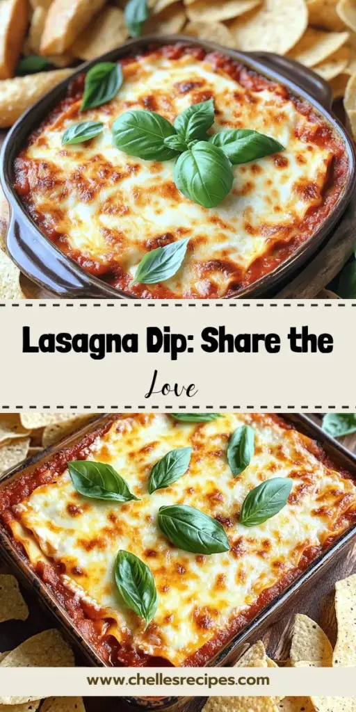 Discover the delicious twist on a classic favorite with Lasagna Dip Delight! This creamy, cheesy dip brings together all the beloved flavors of traditional lasagna in an easy, shareable format that's perfect for gatherings and game days. Learn how to create this crowd-pleaser with simple ingredients and step-by-step instructions. Click through to explore the recipe and impress your guests with this comforting appetizer that everyone will love!