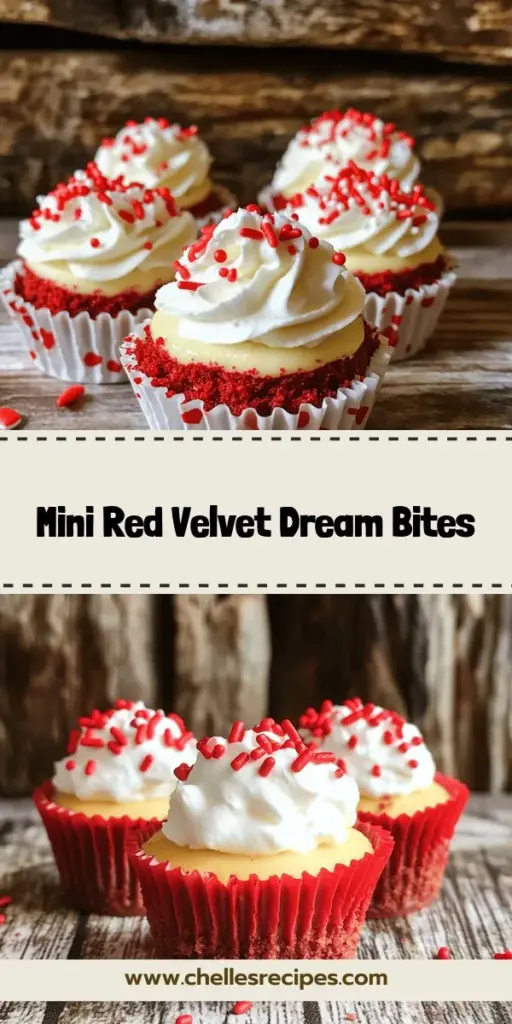 Take your celebrations to the next level with mini red velvet cheesecakes! These delightful treats perfectly blend the rich taste of red velvet cake and creamy cheesecake, all in a cute, bite-sized form. Discover easy recipes and fun variations to impress your guests. Learn essential tips for perfecting these mini delights and get creative with toppings. Click through to explore the full recipe and elevate your dessert game today!