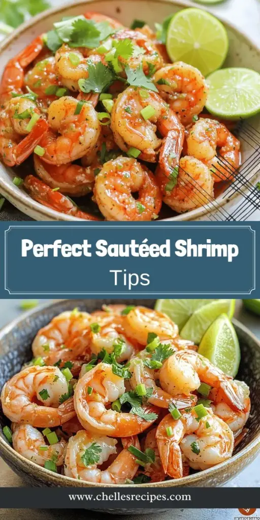 Elevate your cooking with the ultimate guide to sautéed shrimp! Discover essential techniques, from selecting fresh shrimp to mastering perfect cooking times. Unleash delicious flavor with easy marinades like spicy garlic lime. Whether you’re rustling up a quick dinner or wow-ing friends with an appetizer, these tips will help you create mouthwatering dishes in no time. Ready to impress? Click through to explore flavorful recipes for sautéed shrimp!