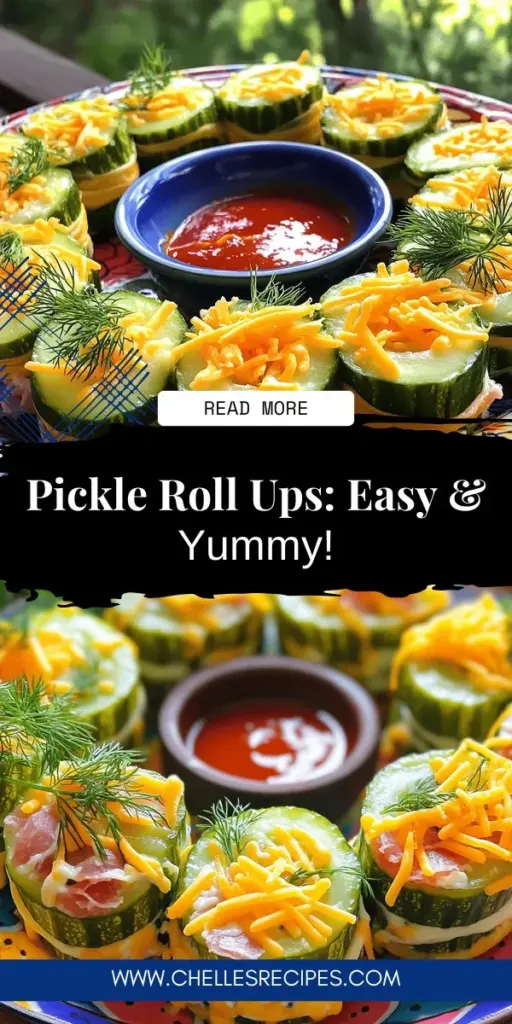 Looking for a tasty and easy appetizer? Pickle roll ups are the perfect finger food that everyone loves! This guide will show you how to make these simple yet delicious treats using dill pickles, cream cheese, and your choice of deli meats. With endless variations and quick prep time, pickle roll ups are sure to be a hit at your next gathering. Click through to explore the full recipe and impress your guests today!