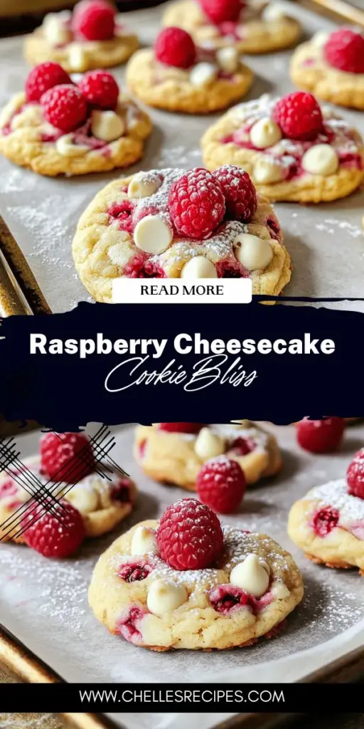 Indulge in the deliciously unique world of Raspberry Cheesecake Cookies with this delightful and easy recipe! Experience the creamy goodness of cream cheese combined with fresh raspberries in soft, chewy cookies that are perfect for any occasion. Whether you're hosting a gathering or treating yourself, these cookies are sure to impress. Ready to bake? Click through for the full recipe and start creating your own tasty treats today!