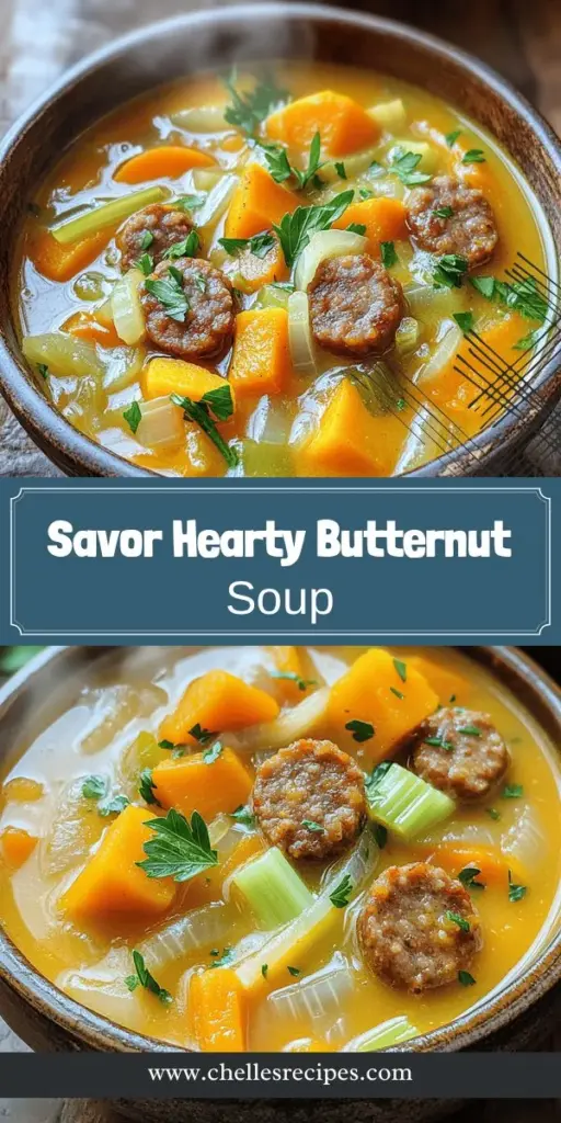 Warm up your winter with this hearty Beef Sausage Butternut Soup that's easy to make and full of flavor! This comforting recipe combines savory beef sausage and creamy butternut squash, creating a nourishing dish perfect for chilly days. Discover key ingredients, cooking tips, and delicious variations to customize your soup. Click through to explore the full recipe and impress your family with this soulful meal!