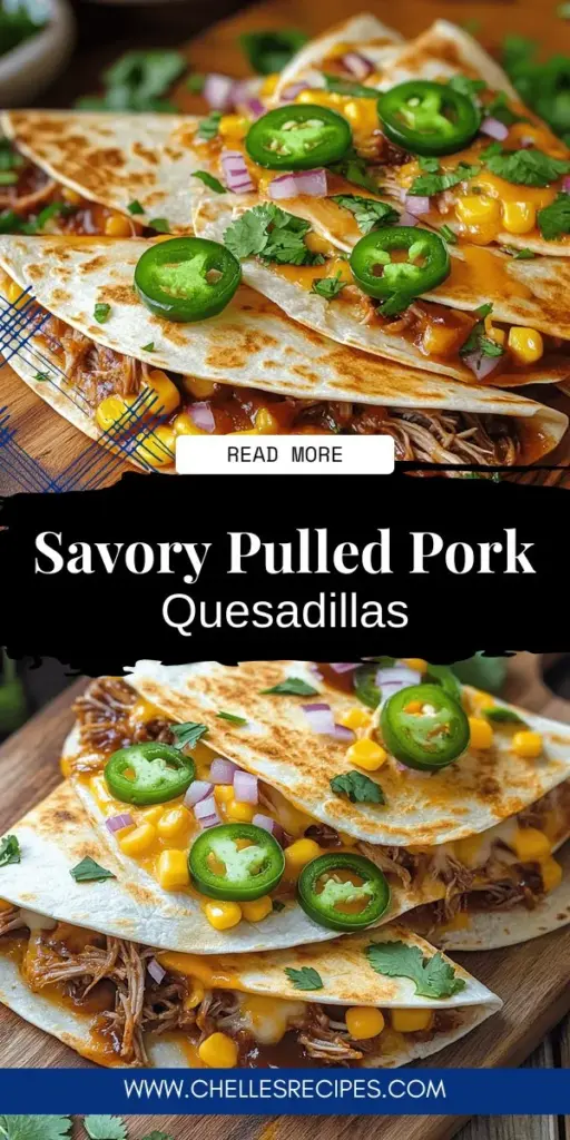 Looking for a savory and easy meal? Try making pulled pork quesadillas! This guide covers everything from choosing the best ingredients to mastering assembly techniques. Discover the ideal tortillas, cheeses, and spices to elevate your quesadilla to the next level. Plus, explore exciting variations and perfect side dishes to impress your guests. Click through now to explore scrumptious recipes and tips that will make your pulled pork quesadillas a crowd favorite!