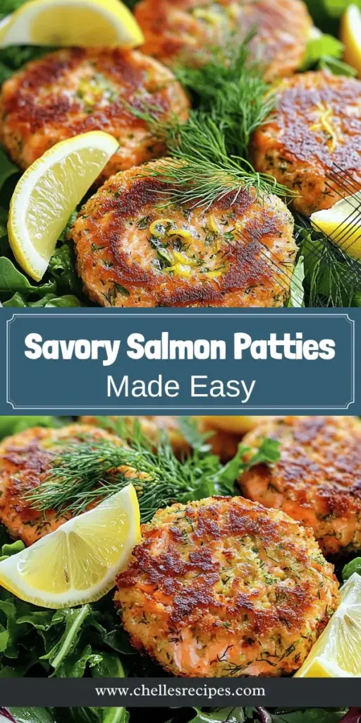 Craving a quick and delicious dinner? Try my easy salmon patties recipe! This simple dish combines fresh or canned salmon with tasty herbs and spices for a flavorful meal. Discover step-by-step instructions, essential tips to prevent your patties from falling apart, and serving suggestions for perfect side dishes. Click through for the full recipe and transform your dinner time with these delightful Zesty Lemon Herb Salmon Patties!