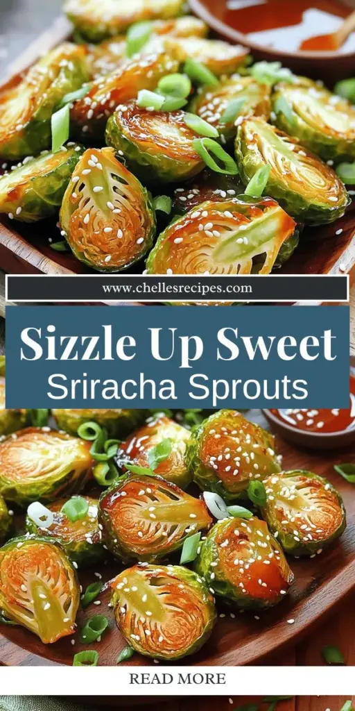 Discover a delicious way to elevate Brussels sprouts with our Sweet Sriracha Brussels Sprouts recipe! This dish unites the sweetness of honey with the heat of sriracha for a flavor explosion that will change the way you view veggies. Packed with nutrients, these roasted Brussels sprouts make for a perfect side dish at any meal. Click through to explore the full recipe and transform your dinner table with this tasty and healthy addition!