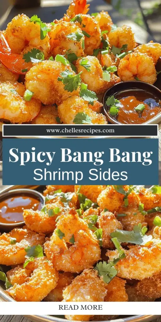 Indulge in the irresistible flavors of Bang Bang Shrimp, a must-try dish for seafood lovers! This crispy shrimp coated in a spicy, creamy sauce is perfect for any occasion, from dinner parties to family meals. Discover our detailed recipe and learn how to pair it with mouth-watering sides to elevate your dining experience. Don't miss out on this culinary delight; click through to explore the full recipe and impress your guests with your cooking skills!