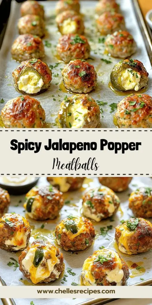 Elevate your dinner with a tantalizing twist on a classic dish—Jalapeno Popper Stuffed Meatballs! This recipe combines juicy meatballs with a gooey, cheesy jalapeno center, resulting in a flavor explosion that will impress your guests. Perfect for appetizers, game nights, or family meals, these meatballs are both delicious and fun to make. Click through to discover the full recipe and tips for creating this mouthwatering dish that everyone will love!