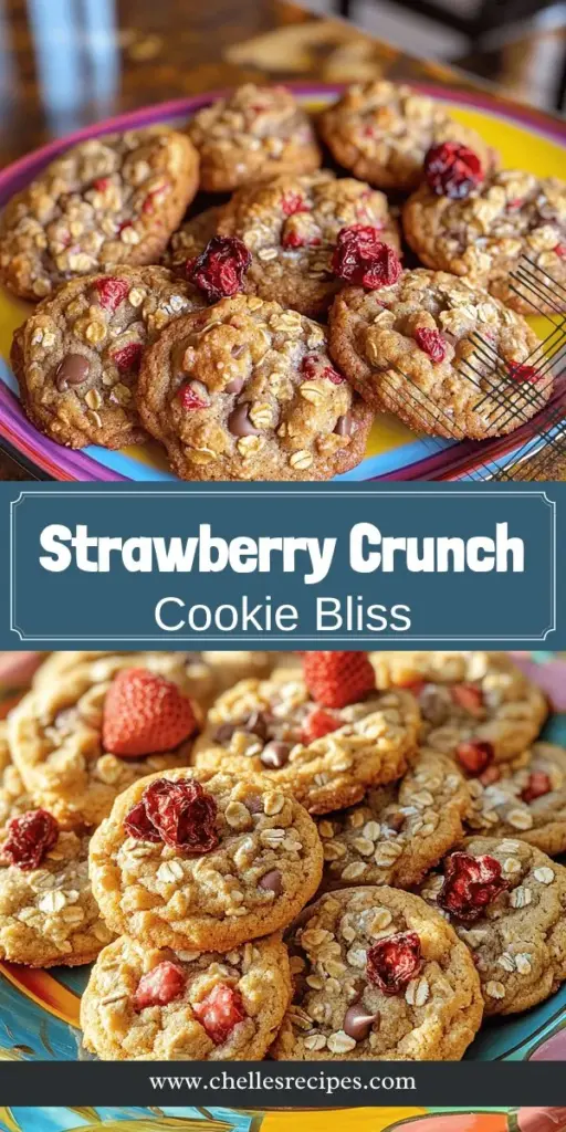 Dive into the delightful world of scrumptious strawberry crunch cookies with this easy recipe guide! Perfect for cookie lovers, this post takes you through every step, from essential ingredients to creative serving ideas. Discover tips for fun variations and how to keep your cookies fresh. Ready to impress? Click through to explore and bake these irresistible treats that are sure to become a new favorite!