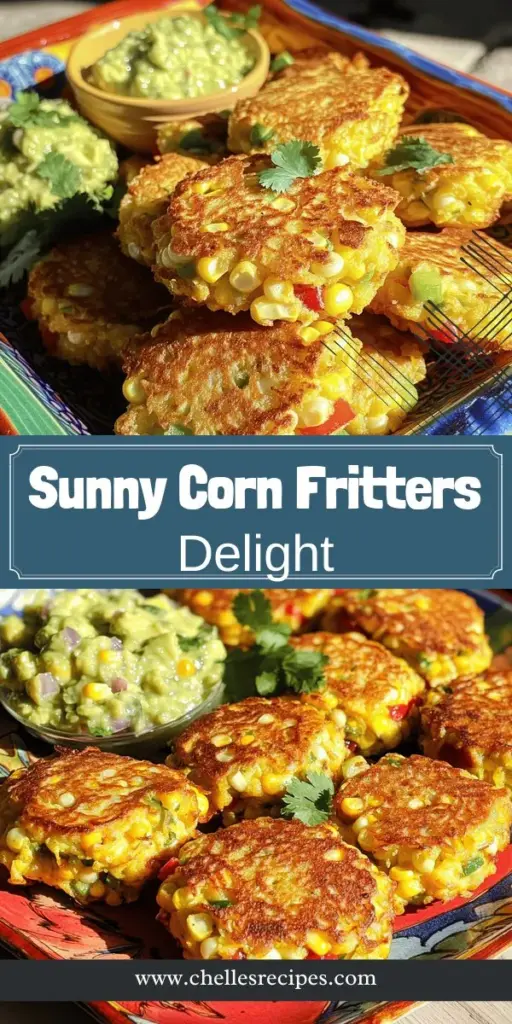 Savor the taste of summer with our sunny corn fritters recipe! These golden-brown delights are easy to make and perfect for any occasion, from brunch to BBQs. Combining sweet corn, fresh veggies, and a crispy exterior, they're sure to please everyone at your table. Plus, you can customize them with your favorite ingredients for a unique twist. Click to discover the full recipe and elevate your cooking game with these delicious fritters!