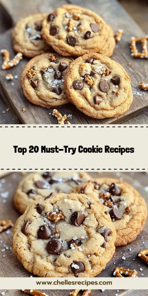 Indulge your sweet tooth with these top 20 cookie recipes that are simple and delicious! From classic chocolate chip cookies to unique flavors like S'mores and Tropical Coconut Lime, there's a perfect treat for every occasion. Discover how to customize your favorite recipes and even make quick cookies that are ready in just 30 minutes. Don your apron and click through for recipes that will make your baking adventures a delight!