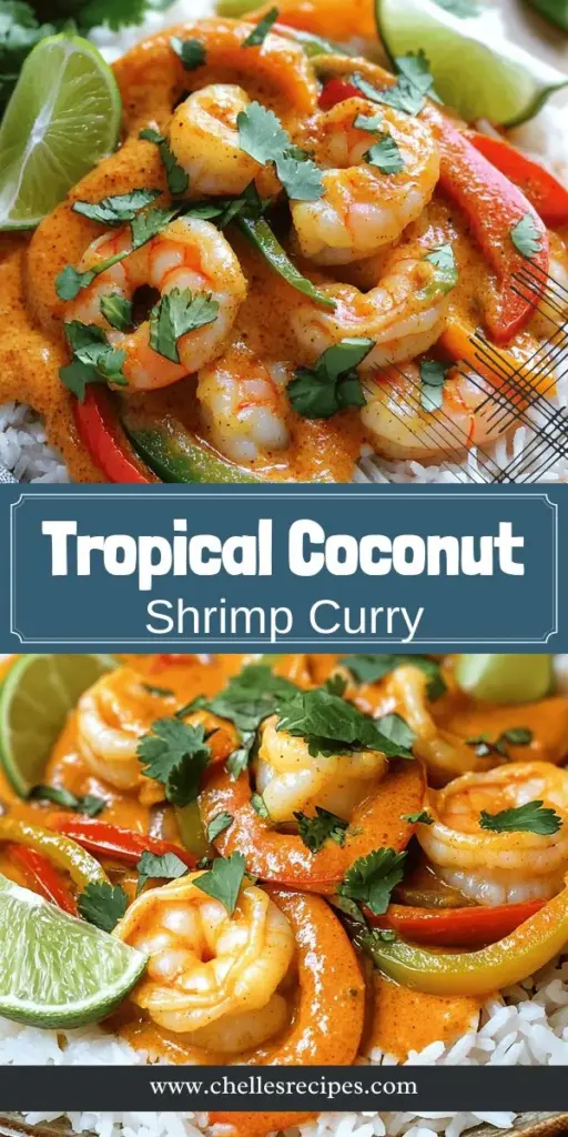 Elevate your dinner with a tropical delight—coconut shrimp curry! This flavorful and easy dish combines fresh shrimp, creamy coconut milk, and vibrant spices that will impress everyone at your table. With simple step-by-step instructions and tips for customization, making this rich and satisfying curry has never been easier. Ready to spice up your meal? Click through to explore the full recipe and bring a taste of paradise to your kitchen!