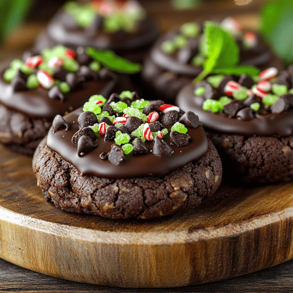 To make mint chocolate cookies, you need simple yet key ingredients. First, unsalted butter gives cookies a rich taste. Brown sugar adds moisture and a soft texture. Granulated sugar sweetens the mix. You also need eggs for binding.