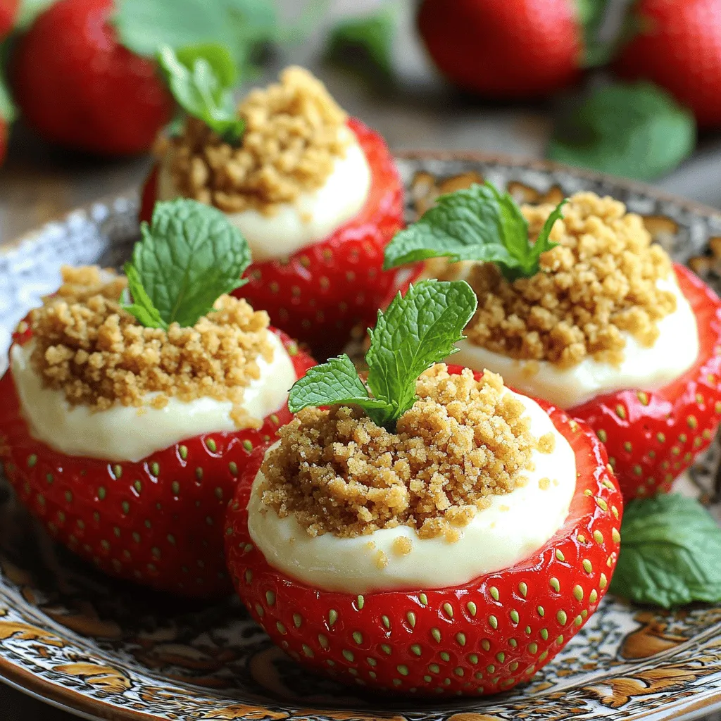 To make cheesecake deviled strawberries, you need some simple items. Here is a list of essential ingredients: