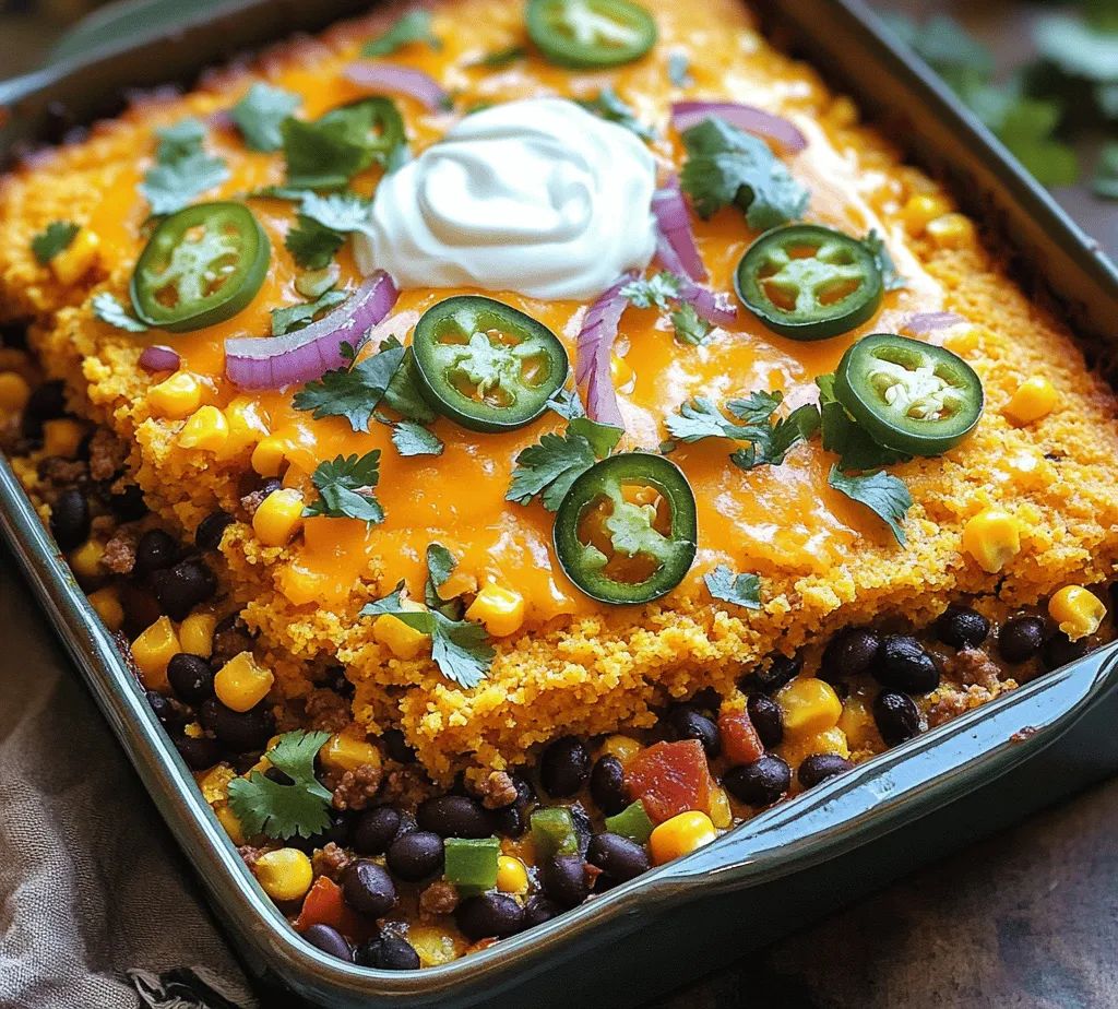 Casserole dishes hold a special place in home cooking, often being the centerpiece of family meals and gatherings. Originating from the need to create a meal that could be easily prepared and served, casseroles have evolved into a beloved staple in many households. The Cornbread Cowboy Casserole embodies the spirit of comfort food, showcasing a unique combination of hearty ingredients that reflect rustic flavors and wholesome nourishment.