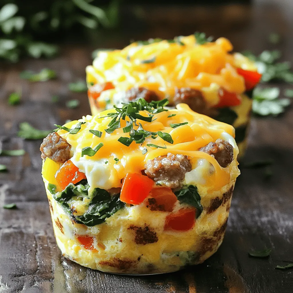 Breakfast cups are a fun twist on the classic breakfast. They combine eggs and various toppings in muffin tins. These cups are easy to make and offer many flavors. They fit well into busy mornings or meal prep days.