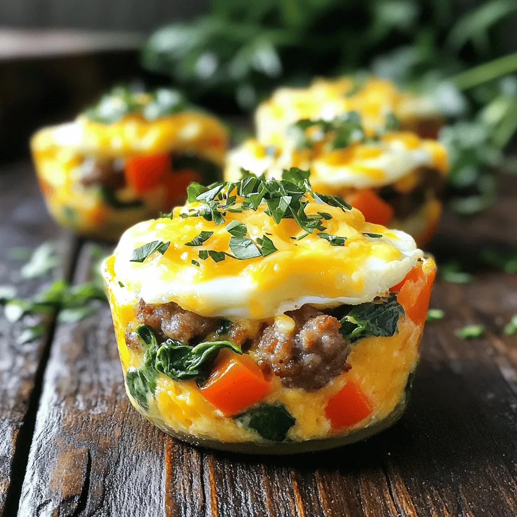 Breakfast cups are a fun twist on the classic breakfast. They combine eggs and various toppings in muffin tins. These cups are easy to make and offer many flavors. They fit well into busy mornings or meal prep days.