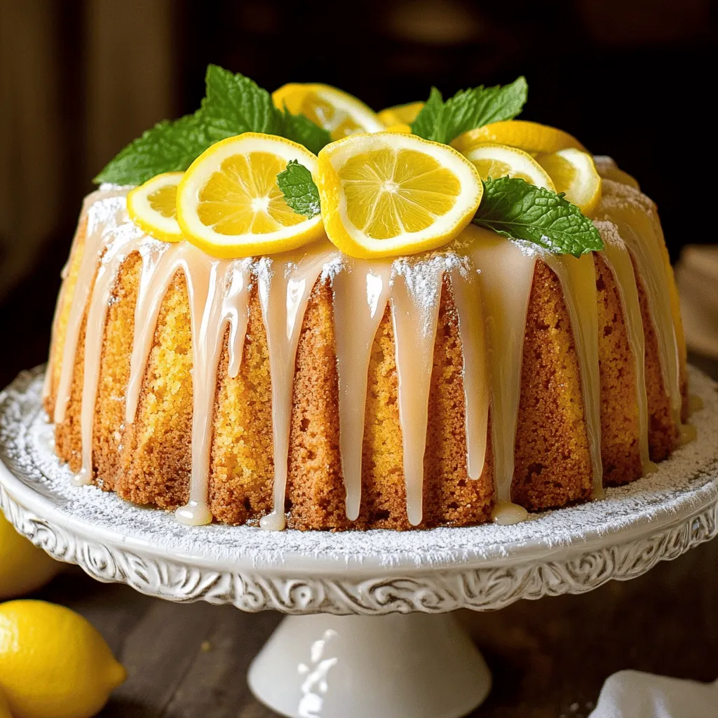 To make a great Italian lemon pound cake, you need simple, quality ingredients.