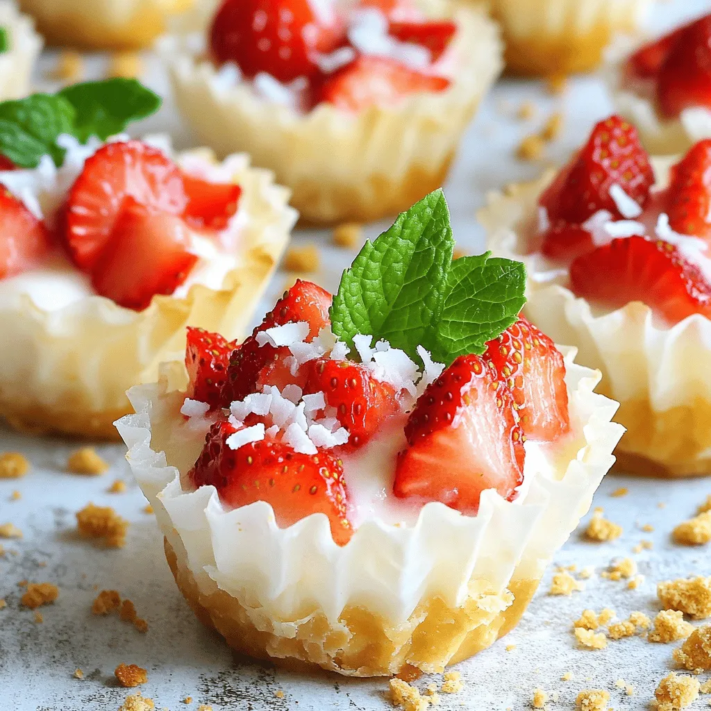 Strawberry cheesecake crunch bites are a delightful treat. They combine creamy cheesecake, fresh strawberries, and a crunchy topping. Each bite bursts with flavor. They are fun and easy to make. The bites are perfect for summer gatherings or sweet cravings.