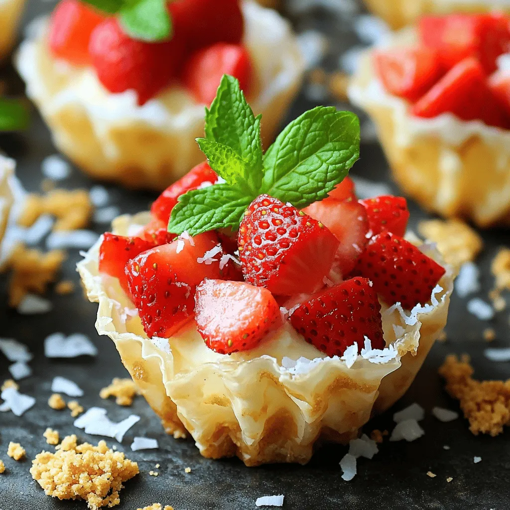 Strawberry cheesecake crunch bites are a delightful treat. They combine creamy cheesecake, fresh strawberries, and a crunchy topping. Each bite bursts with flavor. They are fun and easy to make. The bites are perfect for summer gatherings or sweet cravings.