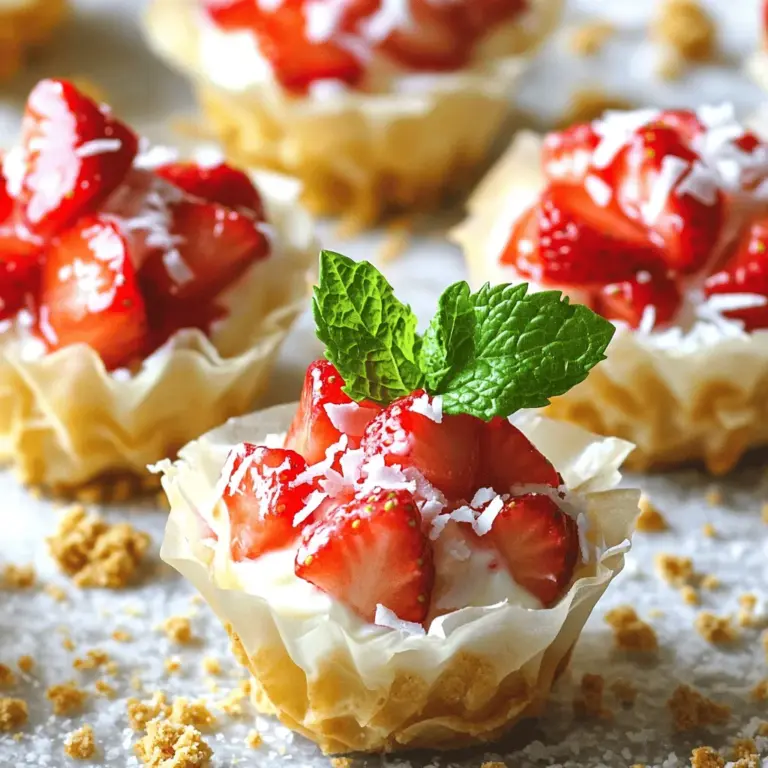 Strawberry cheesecake crunch bites are a delightful treat. They combine creamy cheesecake, fresh strawberries, and a crunchy topping. Each bite bursts with flavor. They are fun and easy to make. The bites are perfect for summer gatherings or sweet cravings.