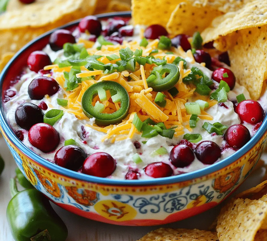 In the realm of appetizers, few dishes can boast the vibrant flavor profile of a Creamy Cranberry Jalapeño Dip. This unique blend brings together the tartness of fresh cranberries, the richness of creamy cheeses, and a tantalizing kick from jalapeños, making it an ideal choice for a range of gatherings. Whether you're hosting a casual get-together or celebrating a festive occasion, this dip is sure to impress your guests while tantalizing their taste buds.