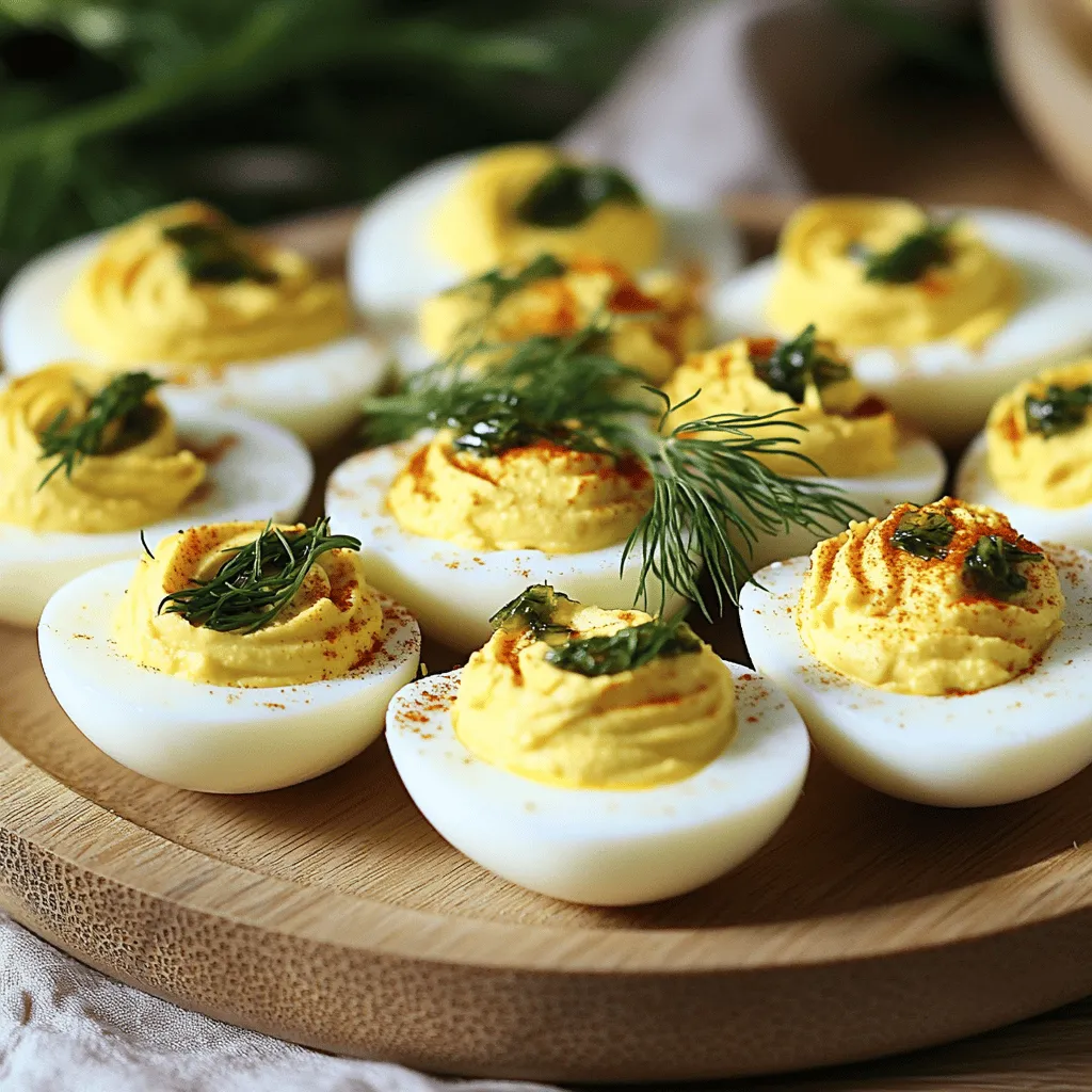 To create the perfect dill pickle deviled eggs, it’s essential to understand the role each ingredient plays in the overall flavor and texture of the dish. Let’s take a closer look at the key components that make this recipe shine.