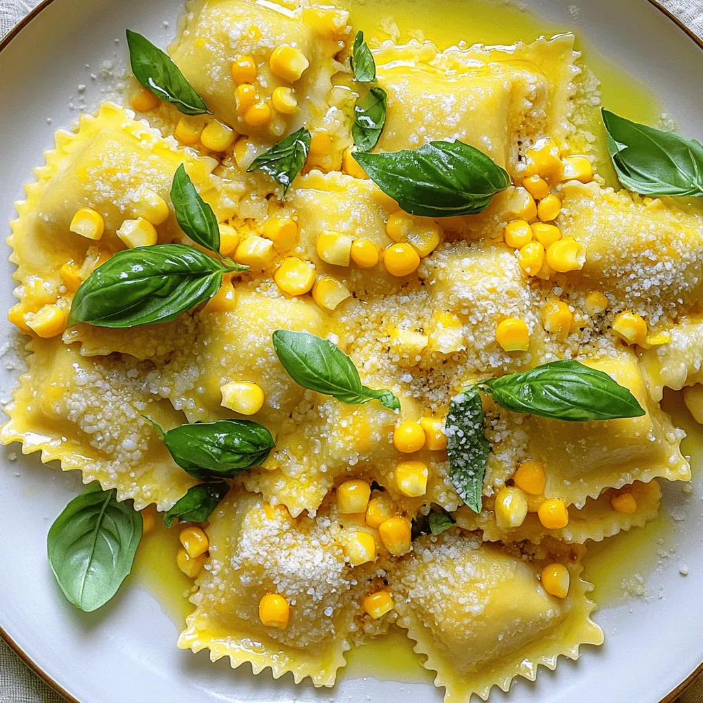 Sweet Corn Ravioli is more than just a dish; it’s a culinary experience that brings together the comforting essence of homemade pasta with the vibrant flavors of fresh ingredients. Imagine tender pasta pockets filled with the sweetness of corn, creamy ricotta, and a hint of fresh herbs, all enveloped in a luscious sauce. This dish is perfect for family gatherings, special occasions, or a cozy night in, elevating your dining experience with its rich flavors and satisfying textures.