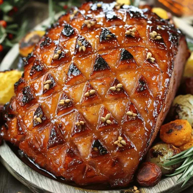 When it comes to hosting gatherings or celebrating special occasions, a Brown Sugar Glazed Ham is a timeless centerpiece that effortlessly elevates any table setting. With its rich, sweet flavor and stunning appearance, this dish has become synonymous with holiday feasts, family reunions, and festive celebrations. The allure of a beautifully glazed ham lies not only in its taste but also in the warmth and joy it brings to shared meals, creating lasting memories among friends and family.