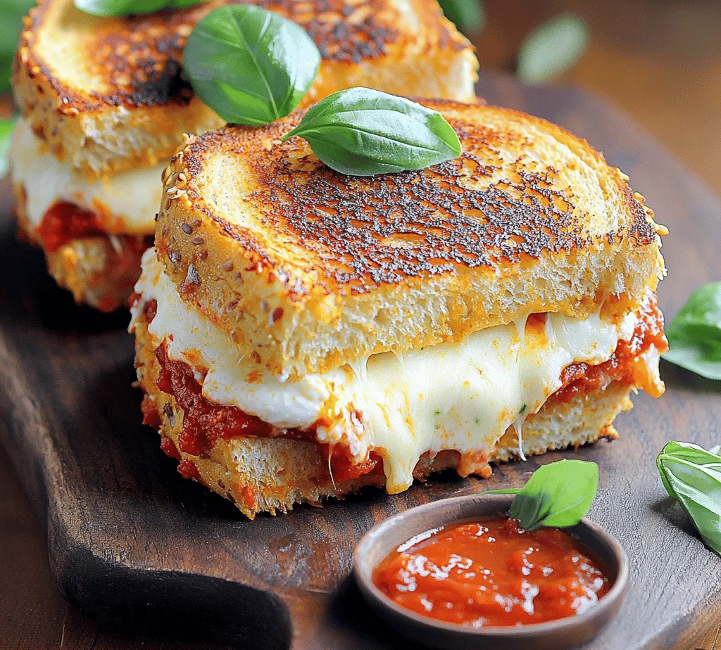 Imagine biting into a gooey, cheesy sandwich that combines the comforting layers of lasagna with the crispy, buttery goodness of a grilled cheese. The Lasagna Grilled Cheese takes two beloved comfort foods and merges them into an irresistible dish that will have your taste buds dancing with joy. This innovative recipe is perfect for busy weeknights or whenever you're craving something warm, cheesy, and utterly delightful.