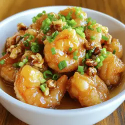 To make honey walnut shrimp, you need a few key ingredients. The main ingredients for honey walnut shrimp include large shrimp, walnuts, flour, cornstarch, and honey. You also need mayonnaise, lemon juice, and some seasonings. This mix gives a sweet and savory flavor.