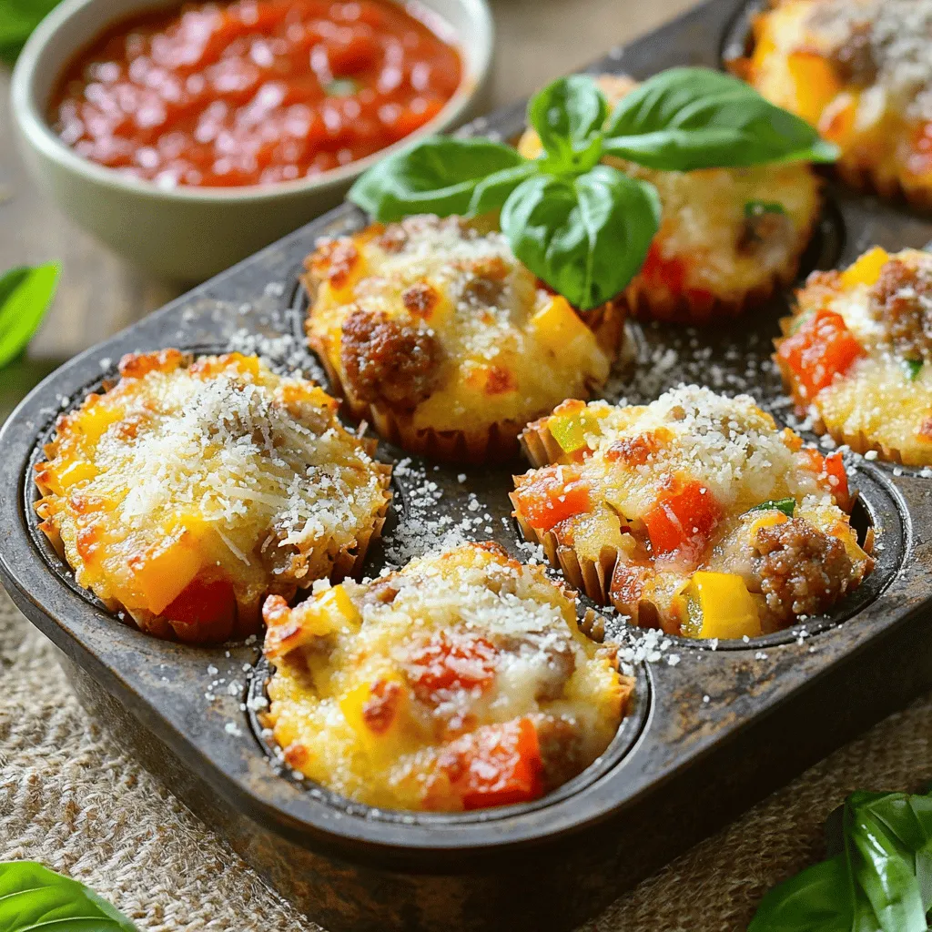 Making deep-dish pizza muffins is fun and easy. You need basic ingredients that pack a punch of flavor.