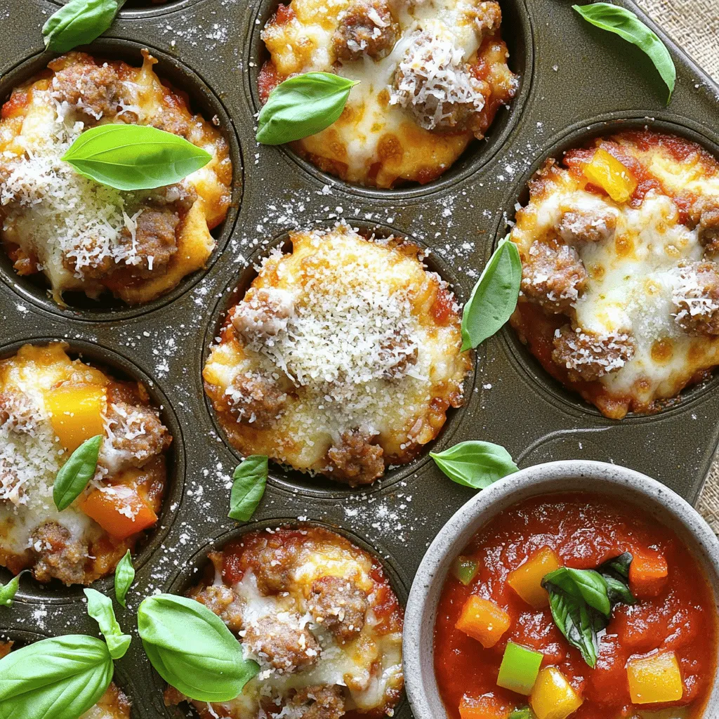 Making deep-dish pizza muffins is fun and easy. You need basic ingredients that pack a punch of flavor.