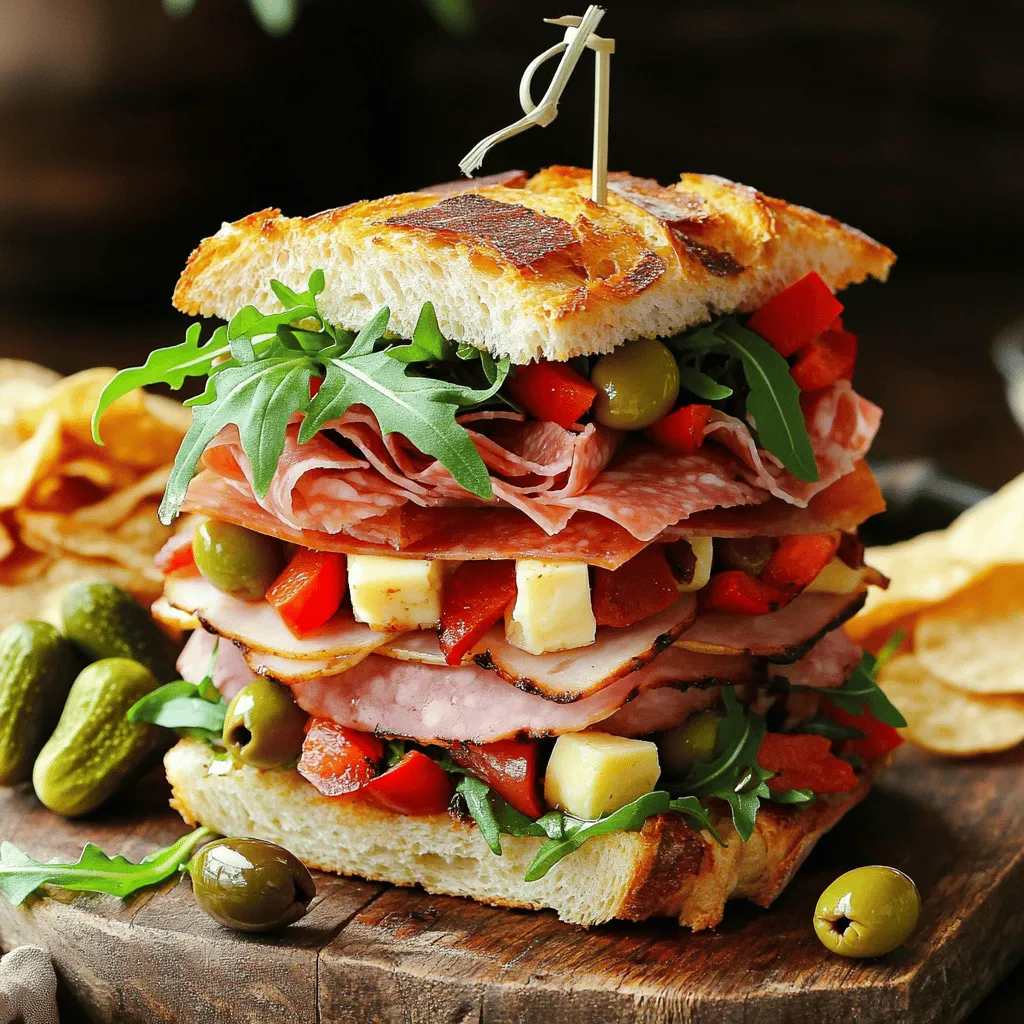 A chopped Italian sandwich bursts with flavor. The best ingredients for Italian sandwiches come from fresh and high-quality items. Start with authentic Italian deli meats. Salami and ham are essential for flavor. They give the sandwich a hearty bite. You can also add capicola or mortadella for more taste.