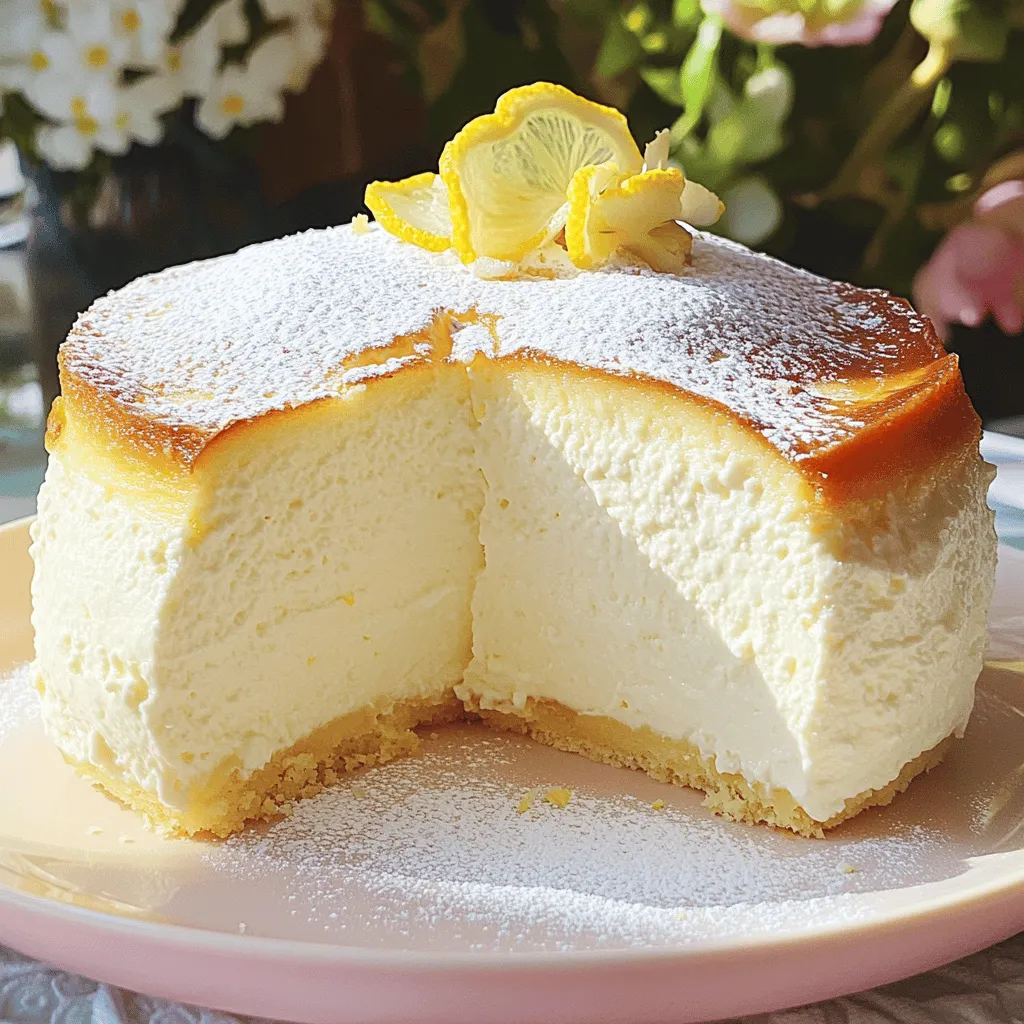 Japanese cheesecake stands out for its light and airy texture. It feels like a cloud on your tongue. Unlike a typical cheesecake, which is dense, this fluffy cheesecake has a soufflé-like quality. The key ingredients include cream cheese, eggs, and sugar. These ingredients blend into a smooth batter that puffs up as it bakes.