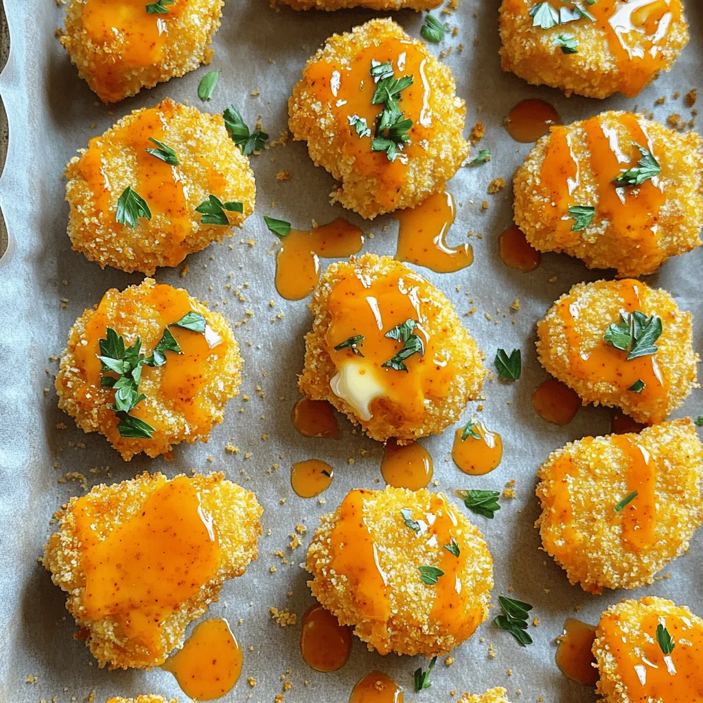 Buffalo chicken nuggets are bite-sized pieces of chicken coated in a spicy buffalo sauce. They are a hit at parties and game days. Their popularity comes from their bold flavor and crunchy texture. People love how easy they are to make and eat.