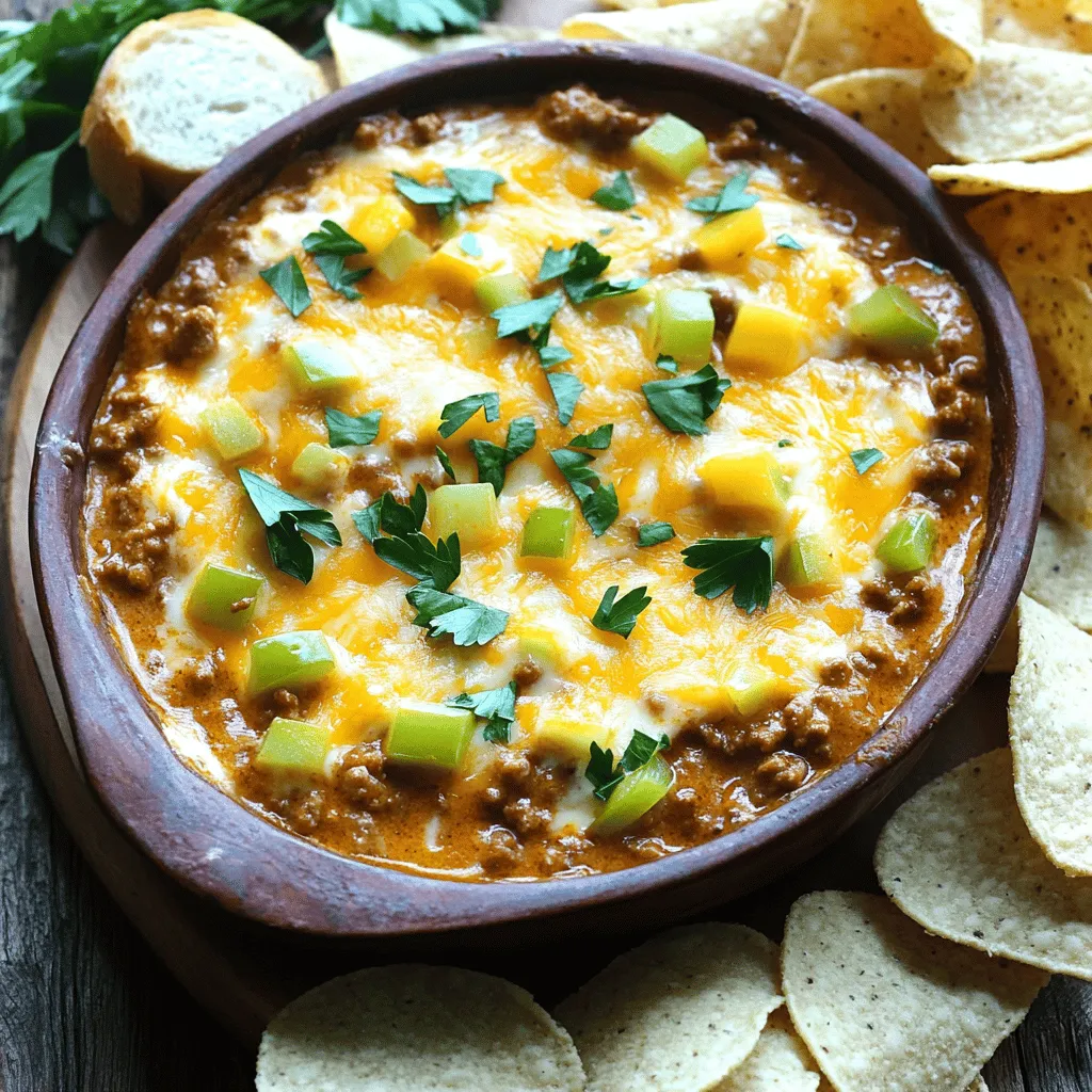 The best sloppy joe dip starts with ground beef. Ground turkey or chicken can work too, but beef brings more flavor. I love using 1 pound of ground beef for a rich taste.