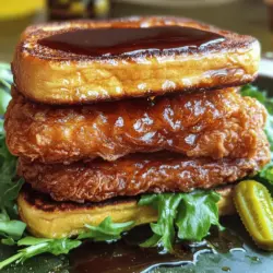 To craft this French Toast Fried Chicken Sandwich, you need key ingredients. Each one plays a vital role in flavor and texture.