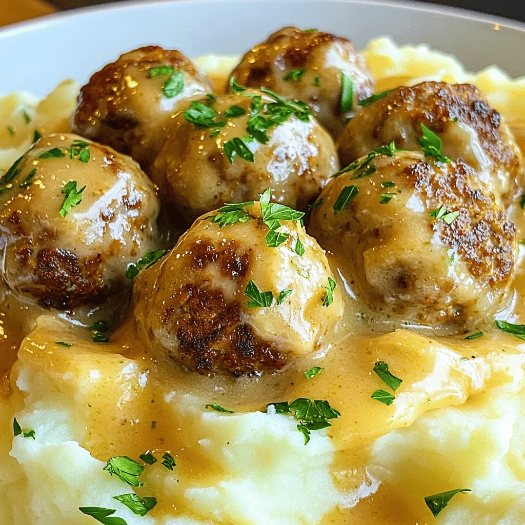 In making authentic Swedish meatballs, you need a few key ingredients. The base of these meatballs is ground beef and ground pork. Using both gives you a nice balance of flavor and texture. I often use one pound of beef and half a pound of pork.