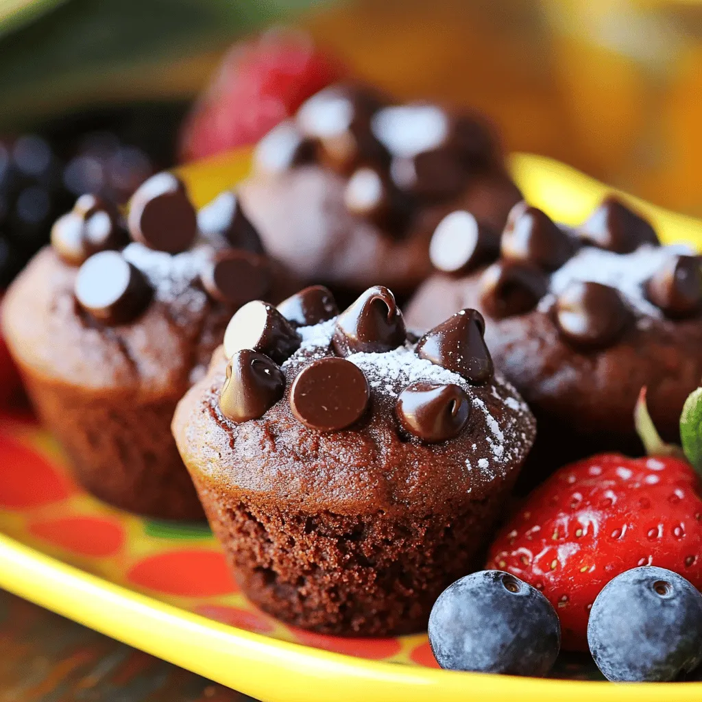 Healthy chocolate mini muffins are a tasty treat that feels indulgent but is actually good for you. They blend rich cocoa with wholesome ingredients. You can enjoy these mini muffins as a snack or a breakfast option.