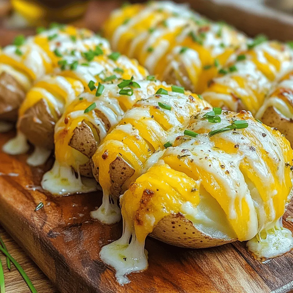 Hasselback potatoes are a fun twist on baked potatoes. They have thin slices cut into them, creating a fan shape. These slits let flavors soak in while cooking. When baked, the outside gets crispy, and the inside stays tender. The look is unique and makes them stand out on any plate.