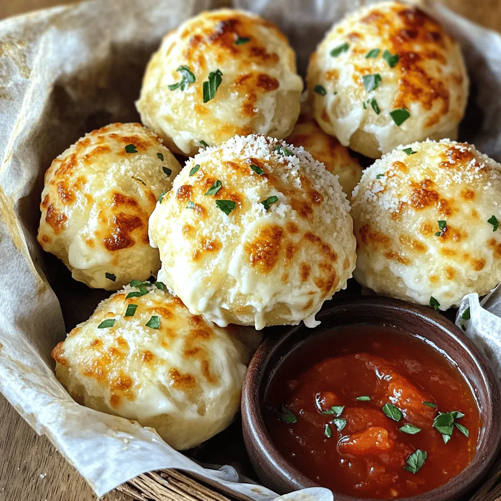 Pillsbury Biscuit Garlic Butter Cheese Bombs are warm, cheesy treats. They are made with soft biscuit dough and filled with gooey cheese. You coat them in garlic butter for extra flavor. These bites are easy to make and perfect for snacks or parties.