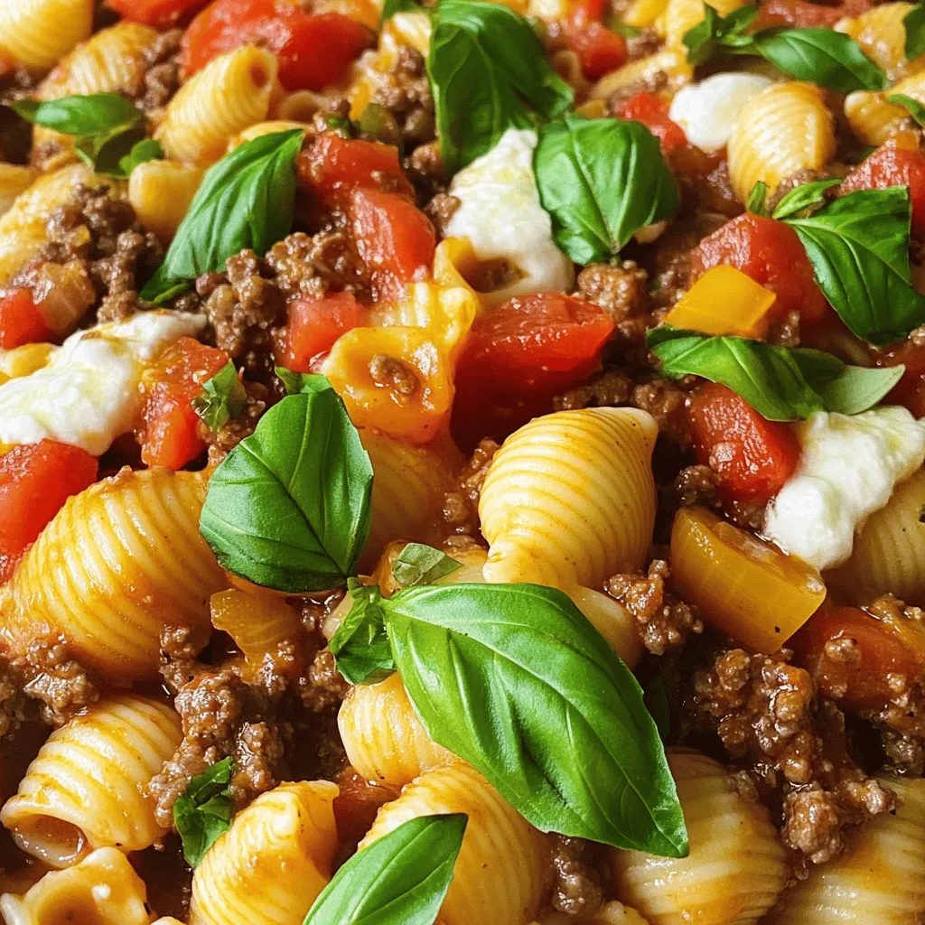 The right ingredients can transform your dish. For savory beef pasta, you need simple yet tasty items.