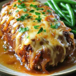 French Onion Meatloaf Savory and Hearty Recipe